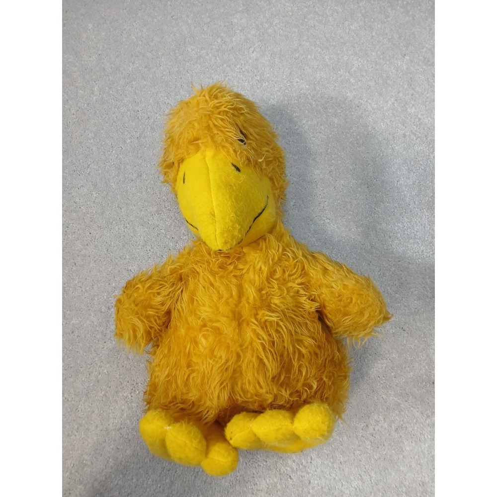 18" VINTAGE 1977 Animal Fair Fuzzy Yellow Bird ZONK Stuffed Animal Plush Toy